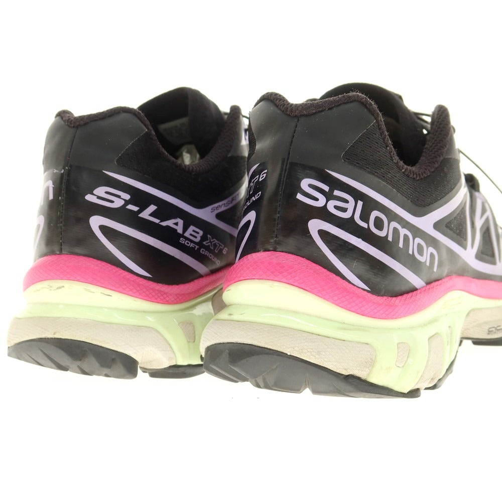 【中古】サロモン SALOMON XT-6 ADV スニーカー ブラックxピンク系【 26.5cm 】【 状態ランクC 】【 メンズ 】