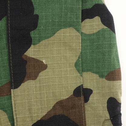 【中古】ミリタリー MILITARY US ARMY コットン カモフラ カーゴ ショートパンツ オリーブグリーンxブラウン【 27 】【 状態ランクB 】【 メンズ 】