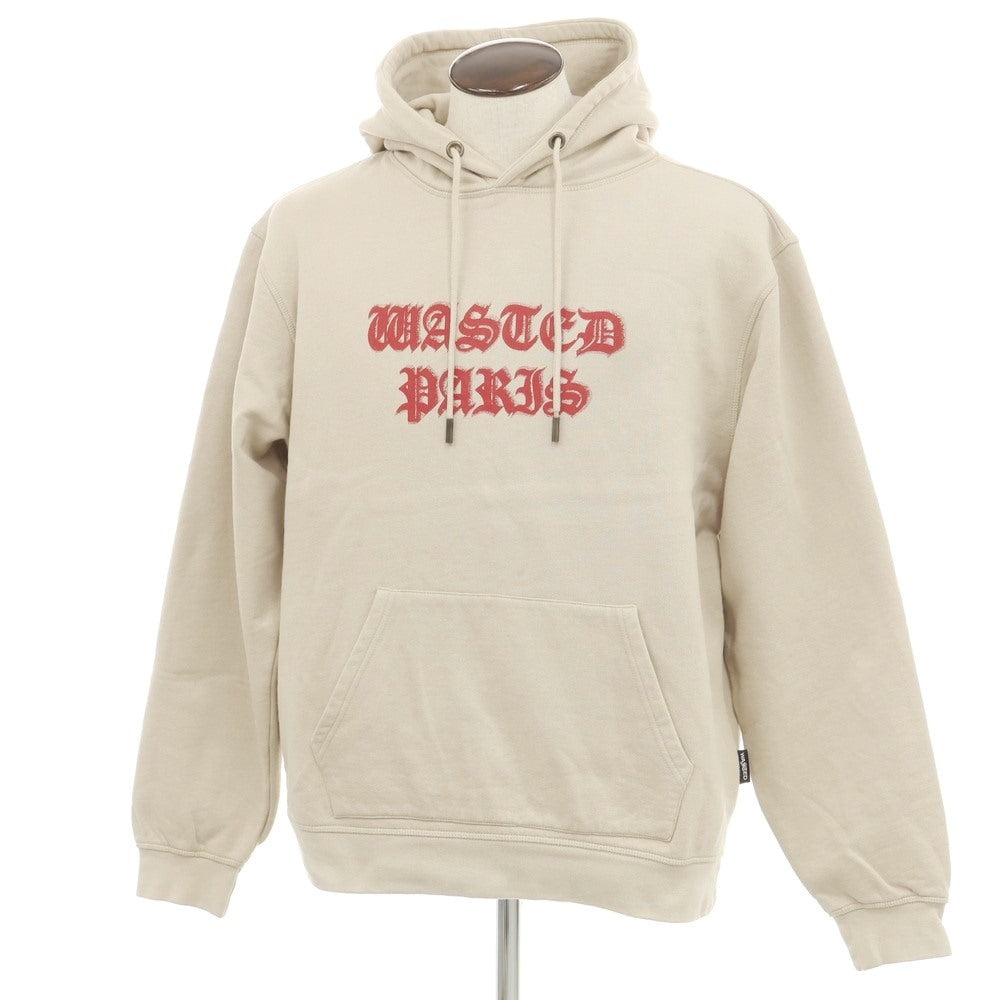 [Used] WASTED PARIS Sweatshirt Pullover Hoodie Beige [L] [Condition Rank B] [Men&
