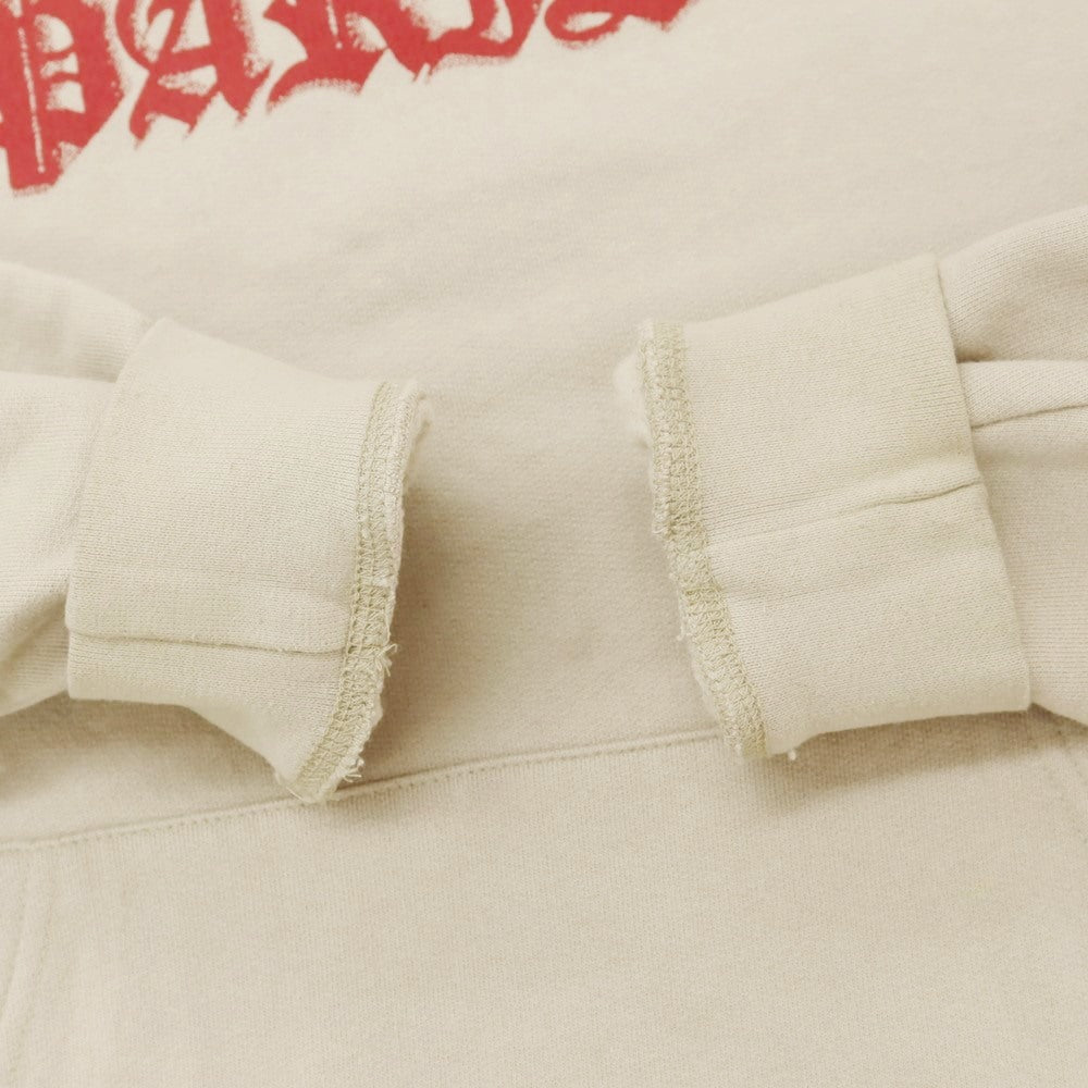 [Used] WASTED PARIS Sweatshirt Pullover Hoodie Beige [L] [Condition Rank B] [Men&