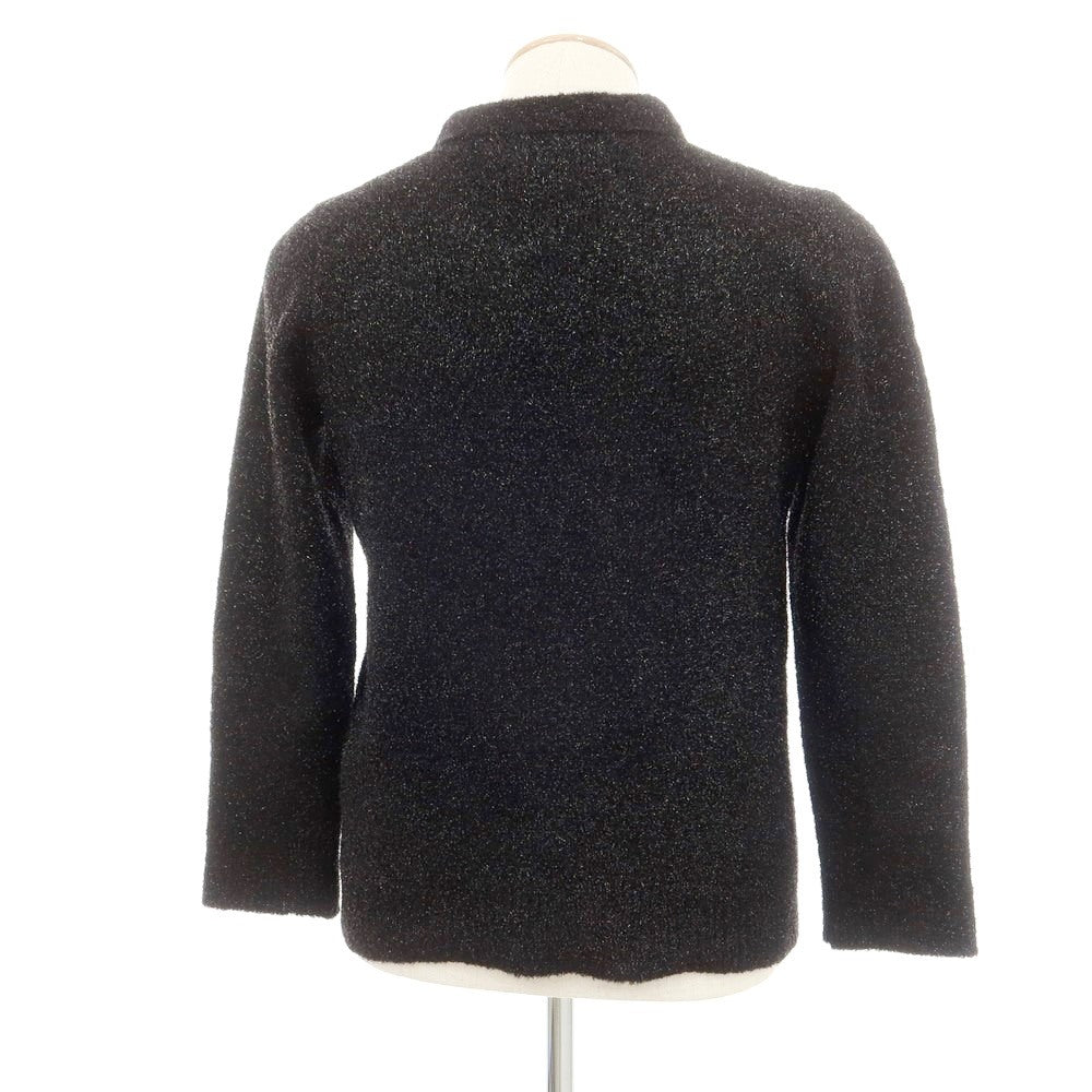 【中古】アーネスト ダブル ベイカー ERNEST W. BAKER モヘヤナイロン プルオーバーニット ブラック【サイズS/46】【 状態ランクB 】【 メンズ 】 [EPD]