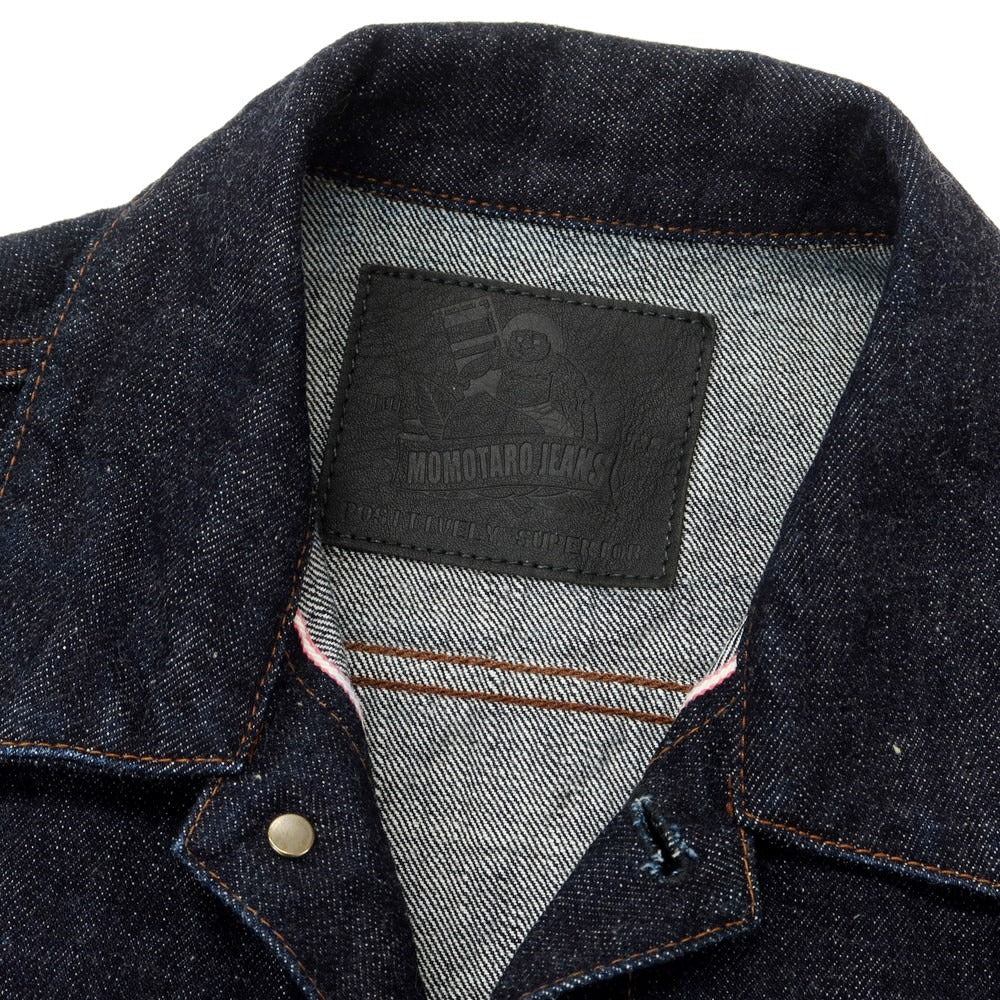 【中古】モモタロウ ジーンズ MOMOTARO JEANS コットン Gジャン デニムジャケット インディゴ【 S 】【 状態ランクA 】【 メンズ 】