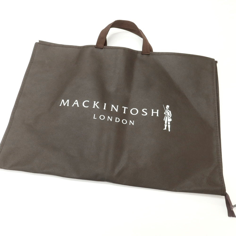 【中古】マッキントッシュ ロンドン MACKINTOSH LONDON ポリエステル スタンドカラーコート ブラック【サイズ38】【BLK】【S/S/A/W】【状態ランクB】【メンズ】