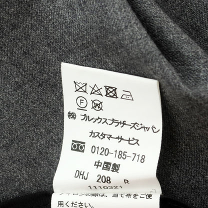 【中古】ブルックスブラザーズ Brooks Brothers ウール ドレススラックスパンツ グレー【サイズ31】【GRY】【A/W】【状態ランクB】【メンズ】