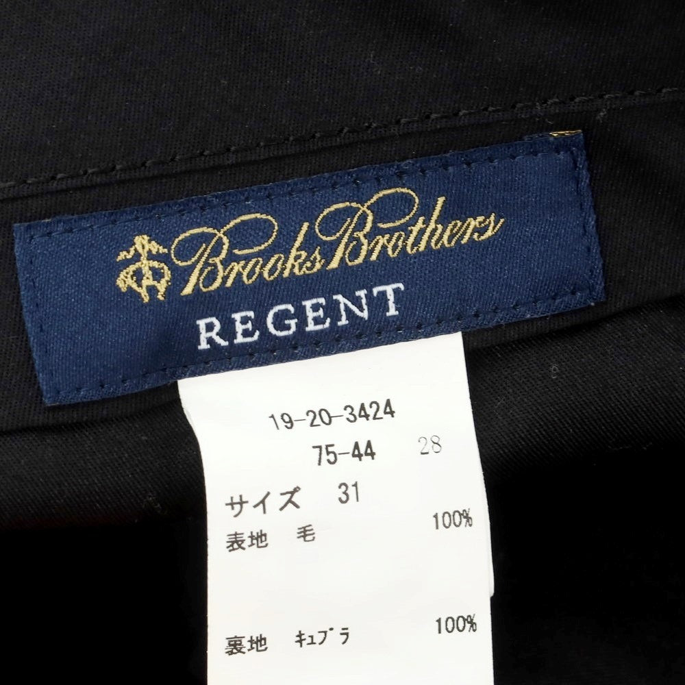 【中古】ブルックスブラザーズ Brooks Brothers ウール ドレススラックスパンツ ネイビー【サイズ31】【NVY】【A/W】【状態ランクB】【メンズ】