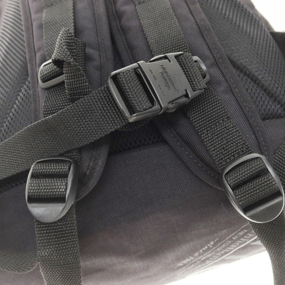 【中古】マンハッタンポーテージ Manhattan Portage CORDURA ナイロン バックパック・リュック ブラック【 状態ランクB 】【 メンズ 】