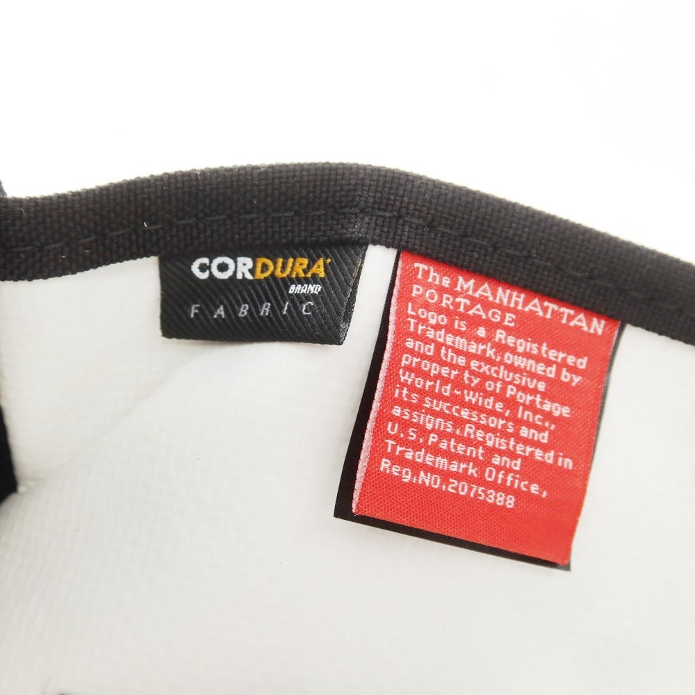 【中古】マンハッタンポーテージ Manhattan Portage CORDURA ナイロン バックパック・リュック ブラック【 状態ランクB 】【 メンズ 】