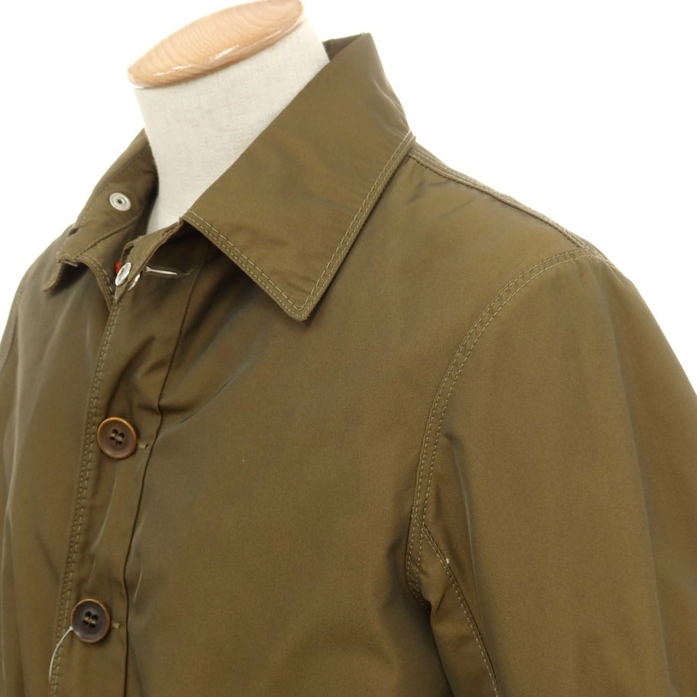 【中古】ディーゼルブラックゴールド DIESEL BLACK GOLD ポリエステル ステンカラーコート オリーブ【サイズ44】【 状態ランクB 】【 メンズ 】 [EPD]