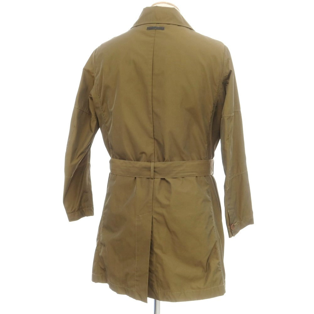 【中古】ディーゼルブラックゴールド DIESEL BLACK GOLD ポリエステル ステンカラーコート オリーブ【サイズ44】【 状態ランクB 】【 メンズ 】 [EPD]