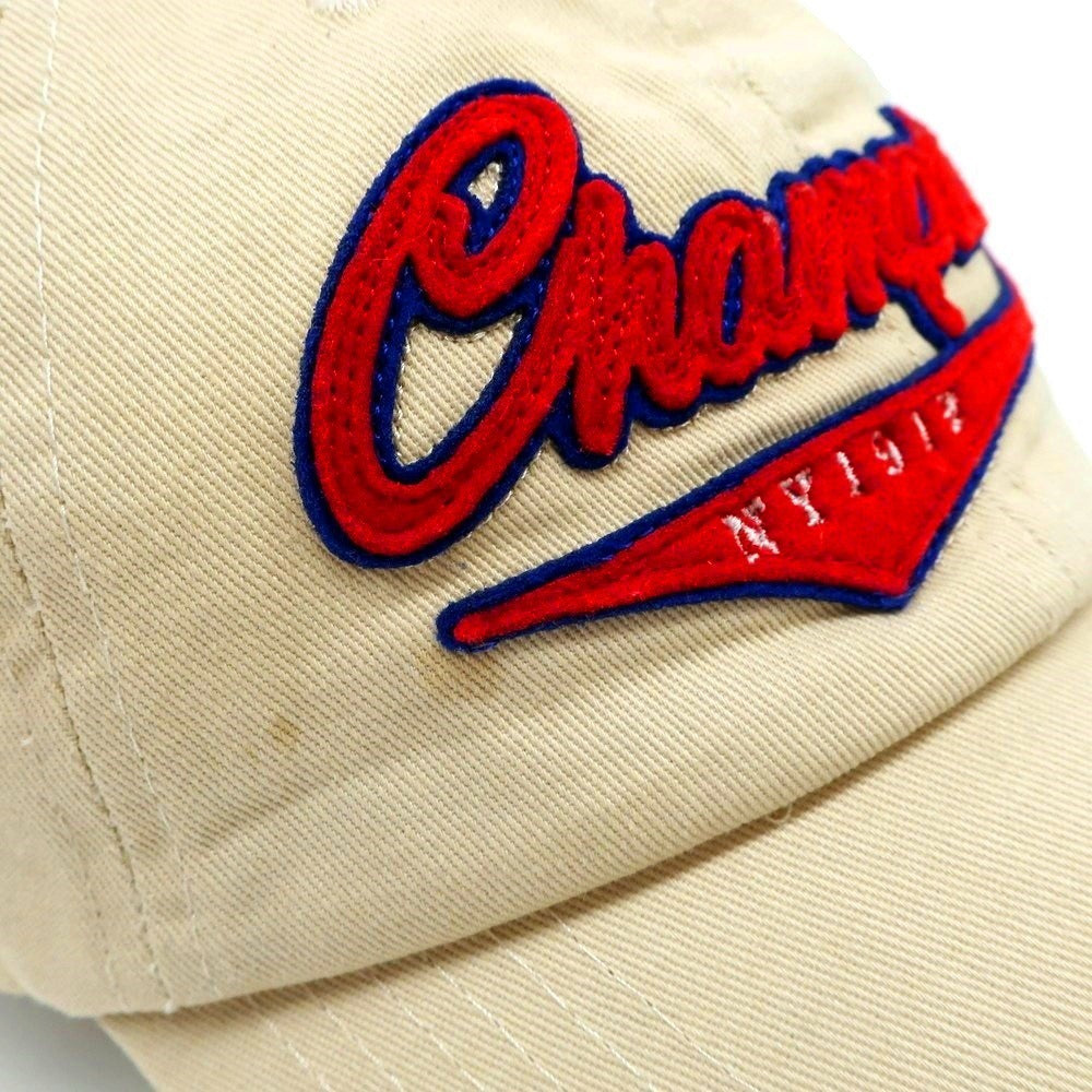 【中古】チャンピオン Champion コットン キャップ 帽子 ベージュ【サイズFREE SIZE】【BEI】【S/S/A/W】【状態ランクC】【メンズ】