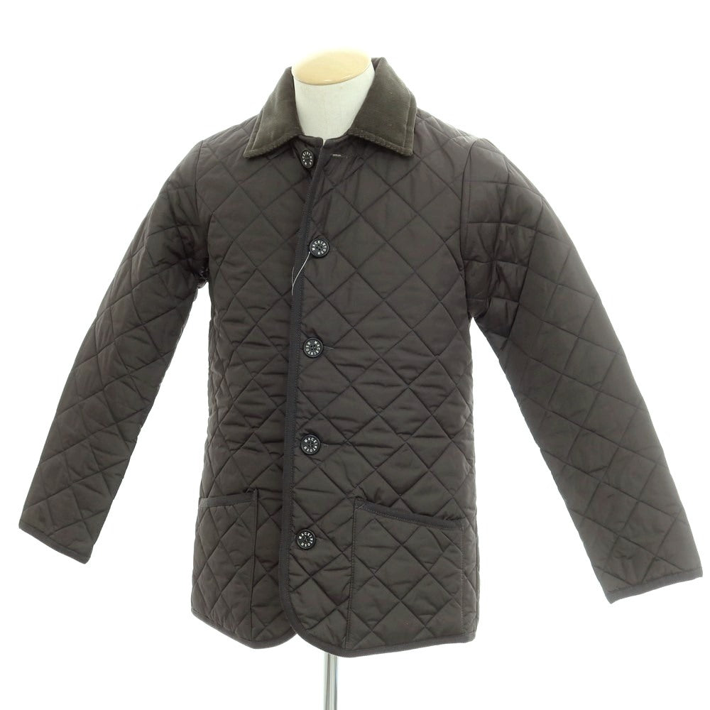 【中古】マッキントッシュ Mackintosh ナイロン 中綿入り キルティングブルゾン ダークグリーン系(ダークオリーブ)【 36 】【 状態ランクB 】【 メンズ 】