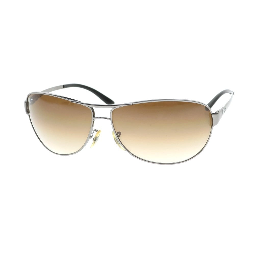 【中古】レイバン Ray-Ban RB3342 チタン ティアドロップ サングラス シルバー【 63□12 】【 状態ランクB 】【 メンズ 】