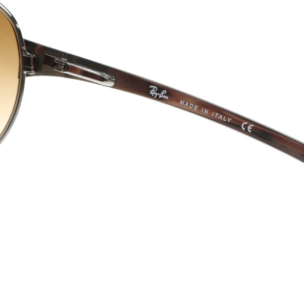 【中古】レイバン Ray-Ban RB3342 チタン ティアドロップ サングラス シルバー【 63□12 】【 状態ランクB 】【 メンズ 】