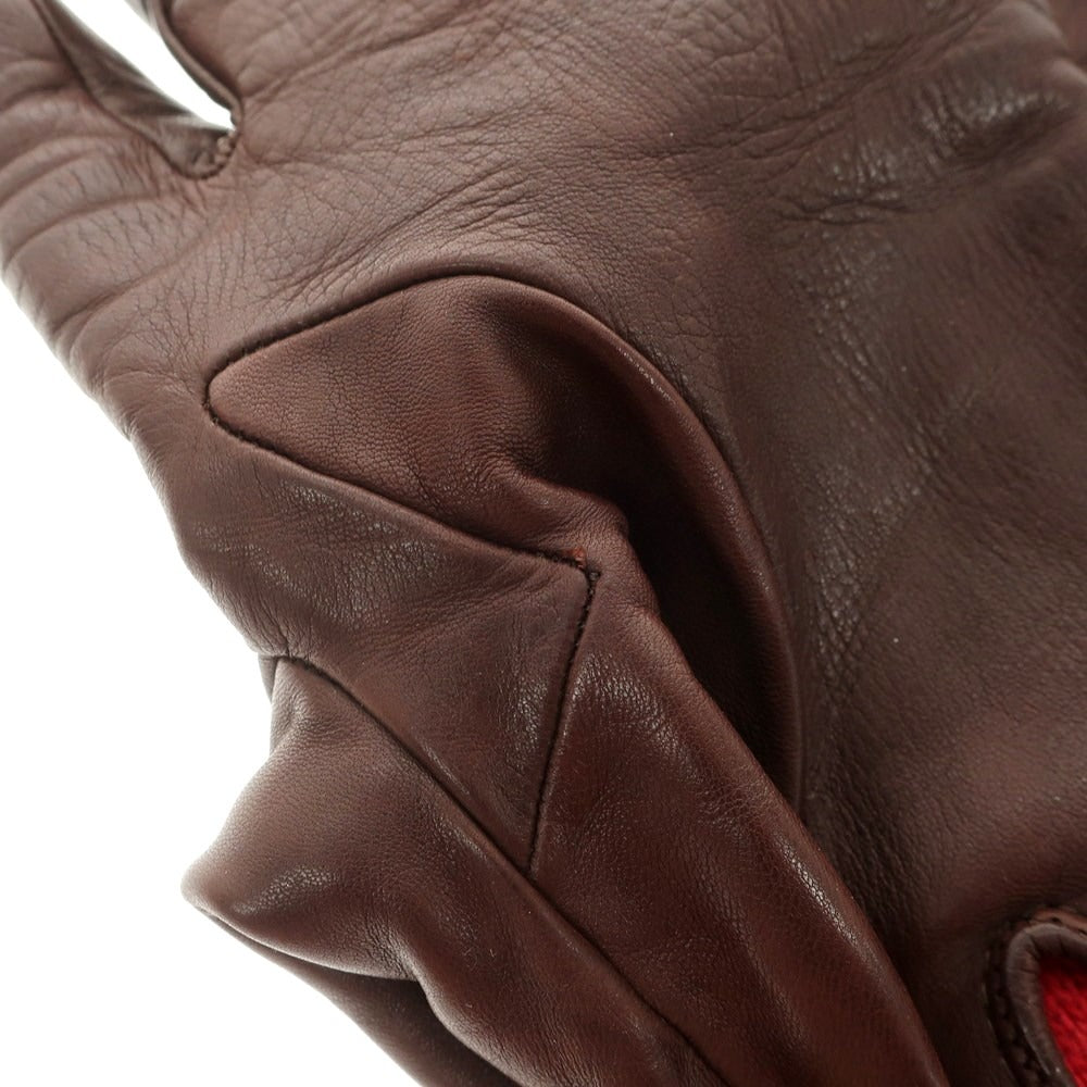 MEROLA　メローラ手袋　スエードレザー　ブラウン　8.5サイズ 10％OFF / Bグレード 】メローラ メンズ手袋◇サイズ 8.5 (L