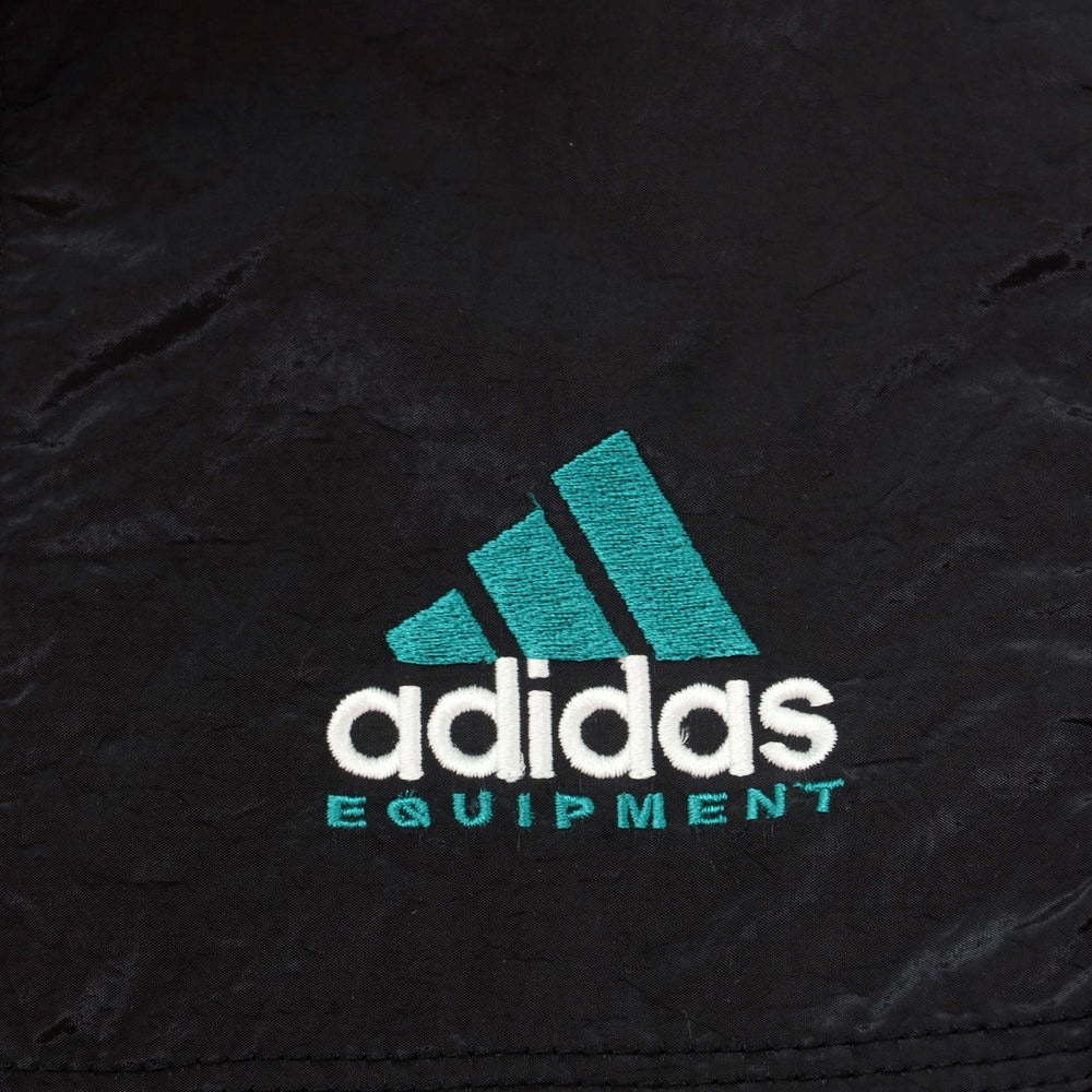 【中古】アディダス adidas ナイロン シェルジャケット ブラック【 M 】【 状態ランクA 】【 メンズ 】