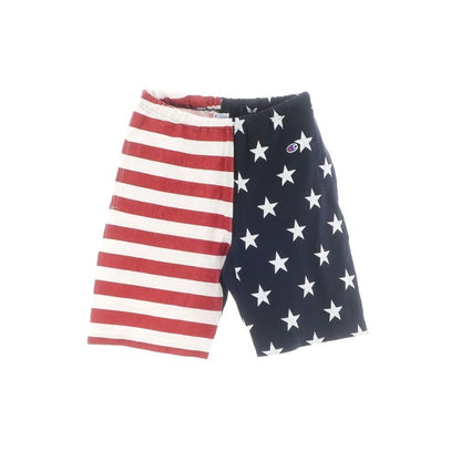 【中古】【未使用】チャンピオン Champion コットン ショートパンツ ネイビーxレッド【 M 】【 状態ランクS 】【 メンズ 】