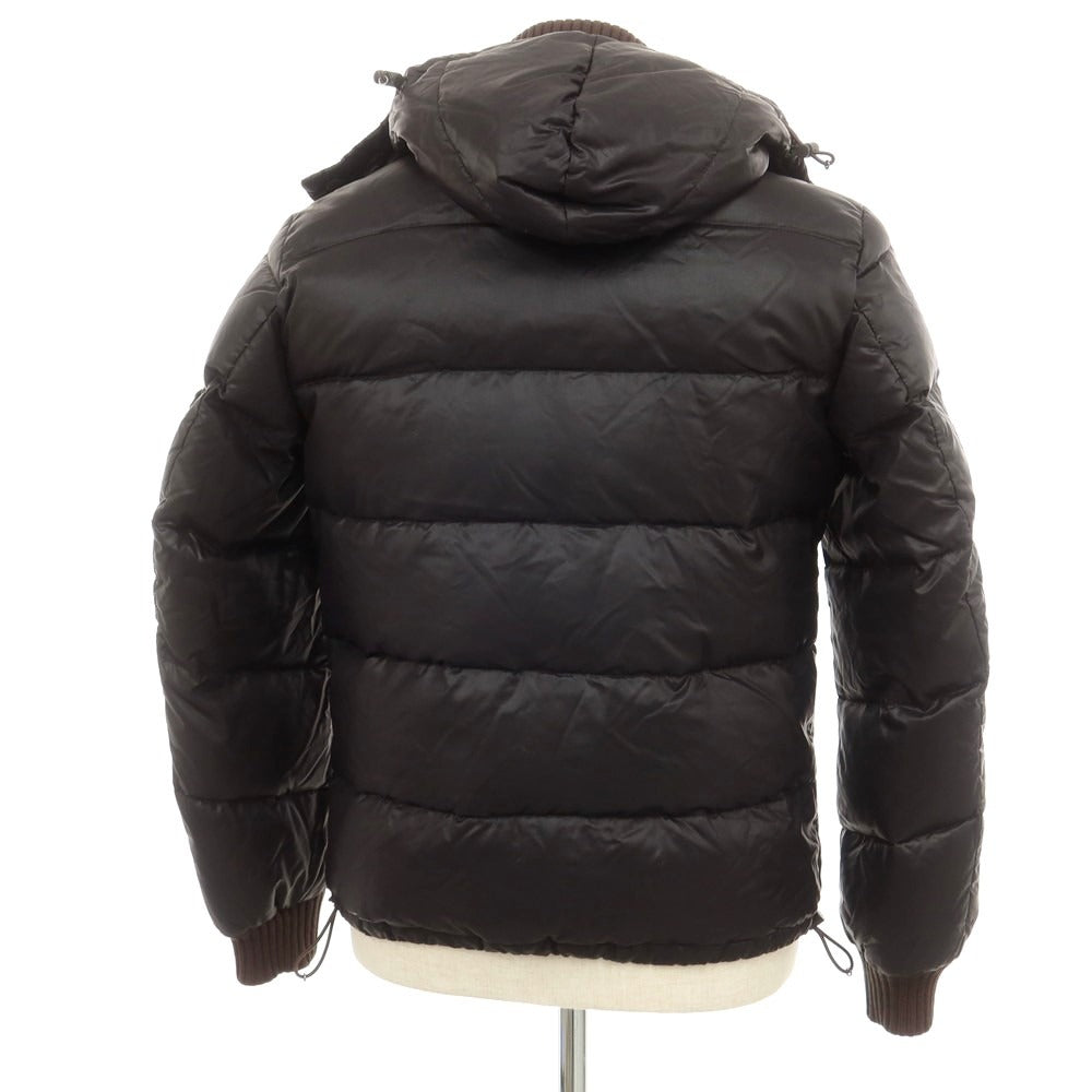 【中古】デュベティカ DUVETICA ナイロン ダウンジャケット ブラック【サイズ46】【 状態ランクC 】【 メンズ 】 [EPD]