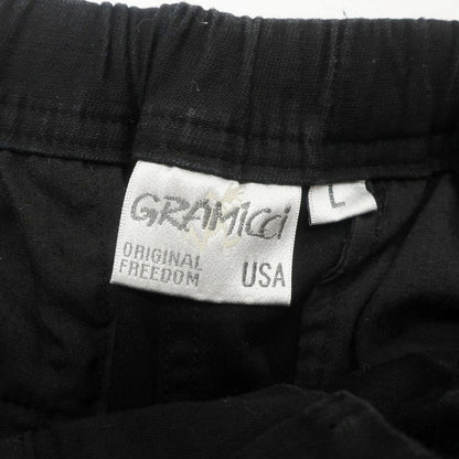 【中古】グラミチ Gramicci × BRIEFING ストレッチ コットン ショートパンツ ブラック【 L 】【 状態ランクB 】【 メンズ 】