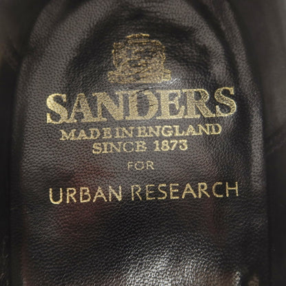 【中古】サンダース SANDERS ガラスレザー ヴァンプローファー ブラック【 7 】【 状態ランクB 】【 メンズ 】