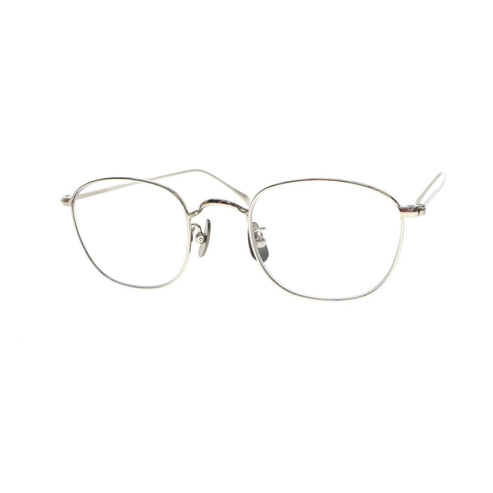 【中古】カネコオプティカル KANEKO OPTICAL URBAN RESEARCH別注 チタン メガネ シルバー【 状態ランクA 】【 メンズ 】