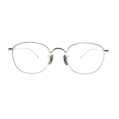 【中古】カネコオプティカル KANEKO OPTICAL URBAN RESEARCH別注 チタン メガネ シルバー【 状態ランクA 】【 メンズ 】