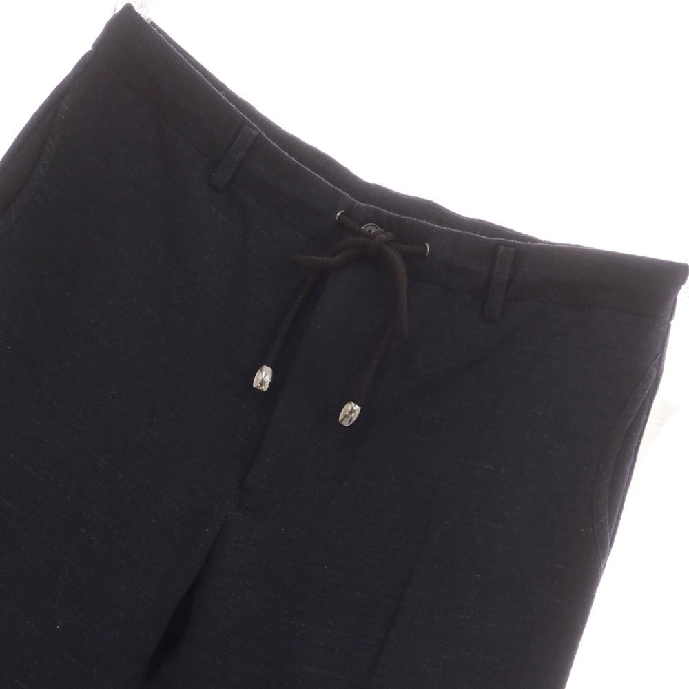 [Used] Blu e Grigio Wool Cotton Polyester Casual Slacks Pants Black [Size L] [BLK] [A/W] [Condition Rank B] [Men&