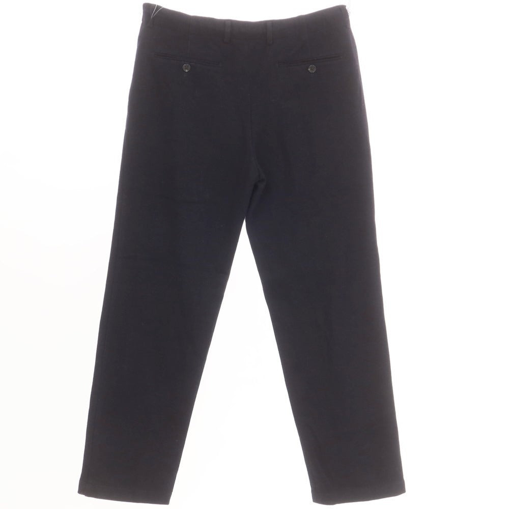 [Used] Blu e Grigio Wool Cotton Polyester Casual Slacks Pants Black [Size L] [BLK] [A/W] [Condition Rank B] [Men&