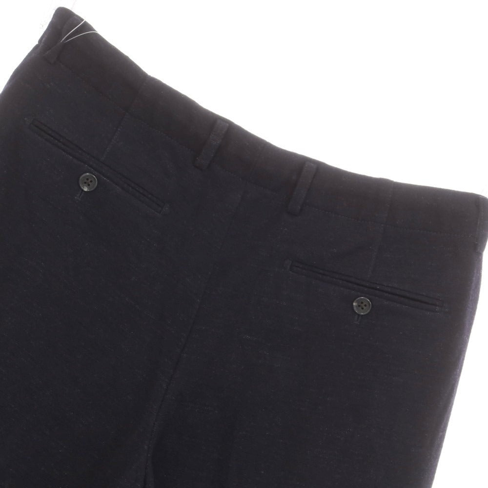 [Used] Blu e Grigio Wool Cotton Polyester Casual Slacks Pants Black [Size L] [BLK] [A/W] [Condition Rank B] [Men&