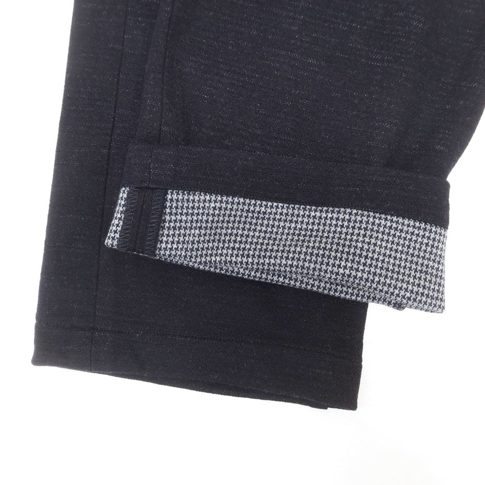 [Used] Blu e Grigio Wool Cotton Polyester Casual Slacks Pants Black [Size L] [BLK] [A/W] [Condition Rank B] [Men&