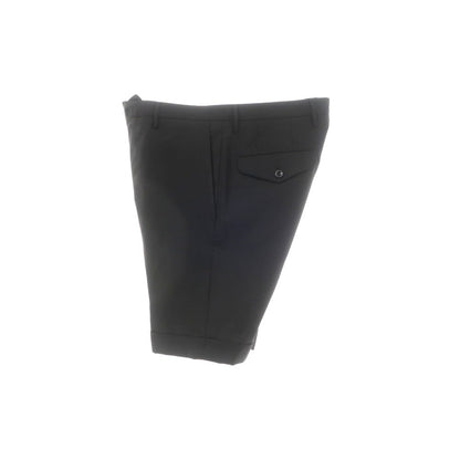 【中古】インコテックス INCOTEX SUPER100’S ウール ショートパンツ ブラック【 46 】【 状態ランクB 】【 メンズ 】