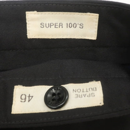 【中古】インコテックス INCOTEX SUPER100’S ウール ショートパンツ ブラック【 46 】【 状態ランクB 】【 メンズ 】