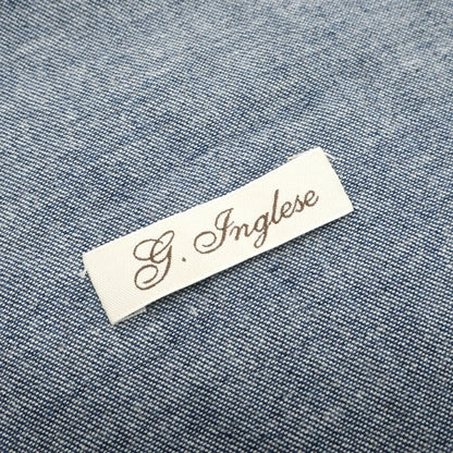 【新品アウトレット】ジ イングレーゼ G.Inglese デニム ポケットチーフ インディゴ【NVY】【S/S/A/W】【状態ランクN-】【メンズ】