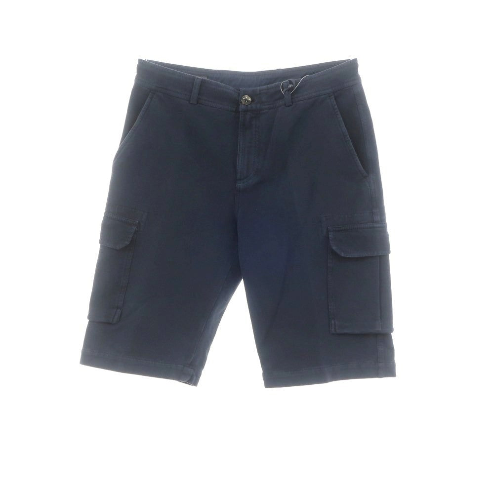 【新品】チルコロ1901 CIRCOLO 1901 コットン ジャージー カーゴ ショートパンツ ネイビー【 44 】【 状態ランクN 】【 メンズ 】