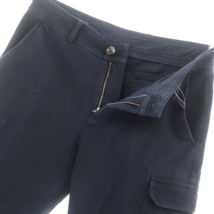 【新品】チルコロ1901 CIRCOLO 1901 コットン ジャージー カーゴ ショートパンツ ネイビー【 44 】【 状態ランクN 】【 メンズ 】