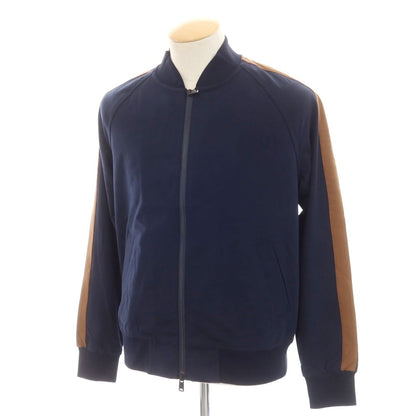 【新品】チルコロ1901 CIRCOLO 1901 ストレッチ コットン ジャージー ダブルジップ ジャージ ネイビー【 S 】【 状態ランクN 】【 メンズ 】