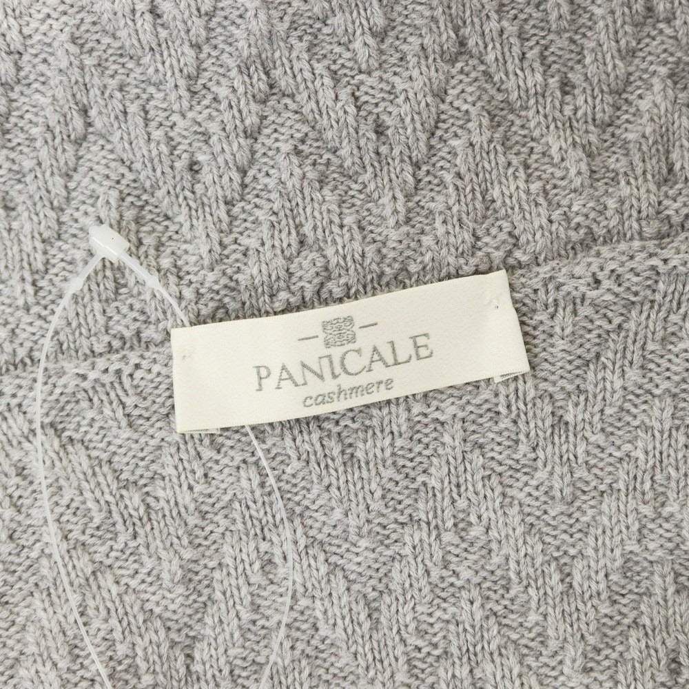 【新品】パニカーレ PANICALE ミドルゲージ コットン ジャケット型 カーディガン グレー【 50 】【 状態ランクN 】【 メンズ 】