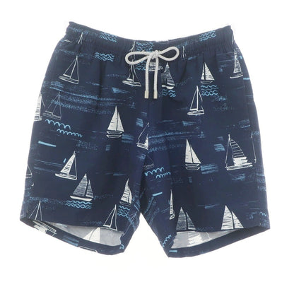 【新品】ブルーミント BLUEMINT ポリエステル 水陸両用 ショートパンツ ネイビー【 M 】【 状態ランクN 】【 メンズ 】