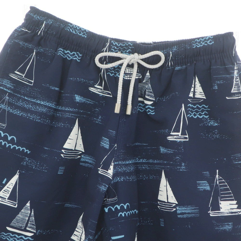 【新品】ブルーミント BLUEMINT ポリエステル 水陸両用 ショートパンツ ネイビー【 M 】【 状態ランクN 】【 メンズ 】