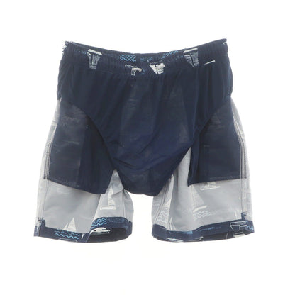 【新品】ブルーミント BLUEMINT ポリエステル 水陸両用 ショートパンツ ネイビー【 M 】【 状態ランクN 】【 メンズ 】