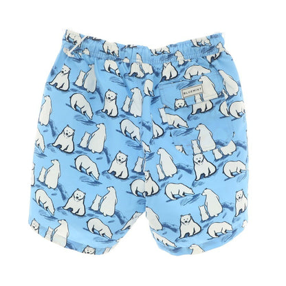 【新品アウトレット】ブルーミント BLUEMINT ポリエステル 水陸両用 ショートパンツ ライトブルー【 M 】【 状態ランクN- 】【 メンズ 】