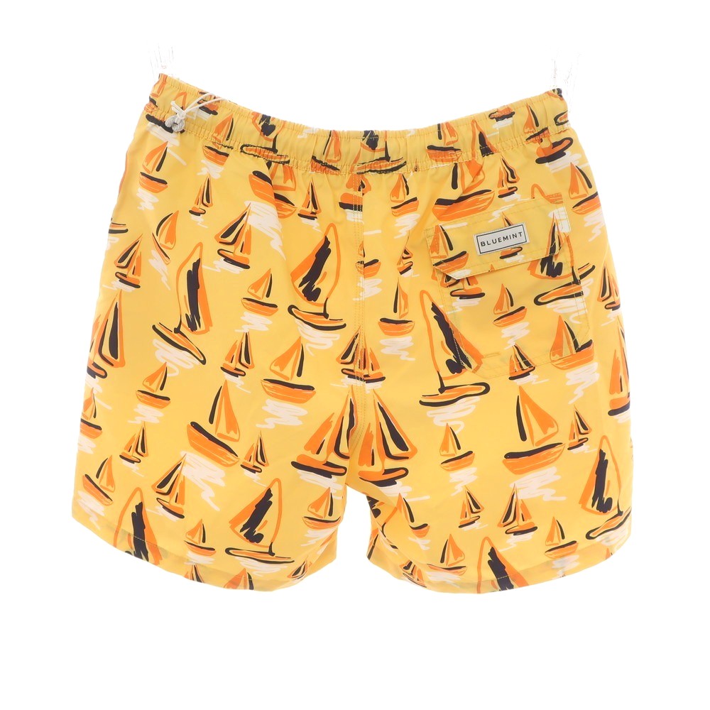 [New] Blue Mint BLUEMINT Polyester Amphibious Shorts Yellow [L] [Condition Rank N] [Men&