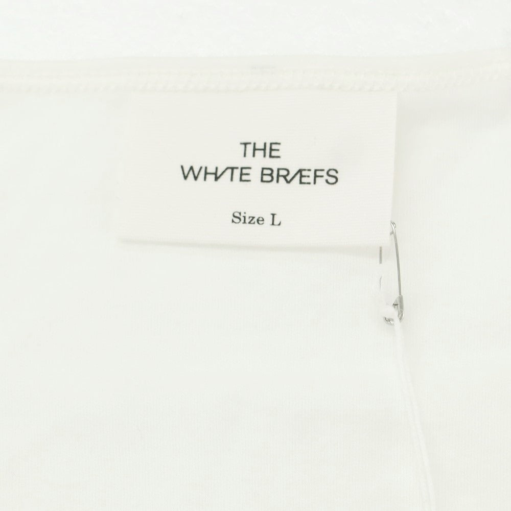 【中古】ザ ホワイト ブリーフス THE WHITE BRIEFS コットン Vネック 半袖Ｔシャツ ホワイト【サイズL】【WHT】【S/S】【状態ランクA】【メンズ】