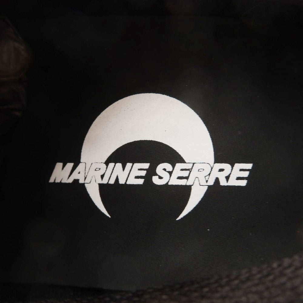 【中古】【未使用】マリーン セル Marine Serre MS RISE2 スニーカー ブラック【 44 】【 状態ランクS 】【 メンズ 】