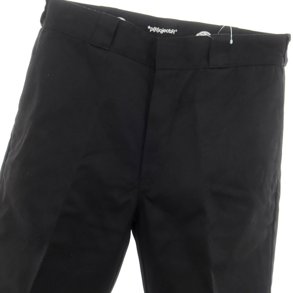 【中古】【未使用】ディッキーズ Dickies × THE RAMPAGE 長谷川慎 2024年秋冬 ポリエステルコットン ワークパンツ ブラック【 L 】【 状態ランクS 】【 メンズ 】