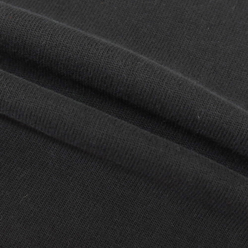 【中古】アディダス adidas コットン モックネック 長袖Ｔシャツ ブラック【サイズXS】【 状態ランクA 】【 メンズ 】[EPD]