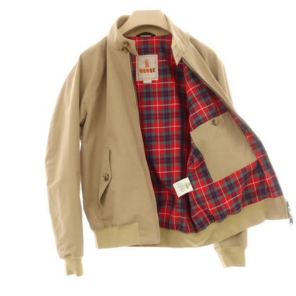 【中古】バラクータ BARACUTA G9 コットンポリエステル ダブルジップ スイングトップ ベージュ【 40 】【 状態ランクB 】【 メンズ 】