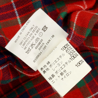 【中古】バラクータ BARACUTA コットン ダブルジップ スイングトップ ピンクベージュ【 38 】【 状態ランクC 】【 メンズ 】