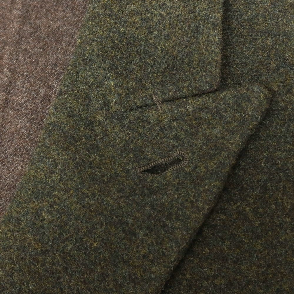 【中古】ラルディーニ LARDINI リバーシブル ウールカシミヤ チェスターフィールドコート モスグリーンxブラウン【サイズ44】【 状態ランクA 】【 メンズ 】 [EPD]