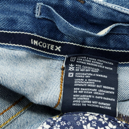 【中古】インコテックス INCOTEX ストレッチ コットン ジーンズ デニムパンツ ブルー【サイズ31】【BLU】【S/S/A/W】【状態ランクB】【メンズ】