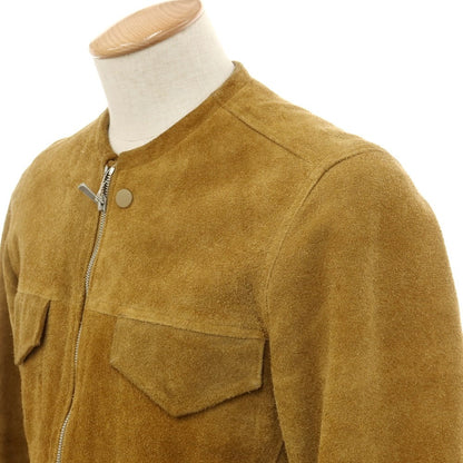 【中古】ノンネイティブ nonnative カウレザー スエード ジップアップ レザーブルゾン ベージュ【 1 】【 状態ランクC 】【 メンズ 】